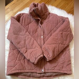 levi’s corduroy puffer jacket
